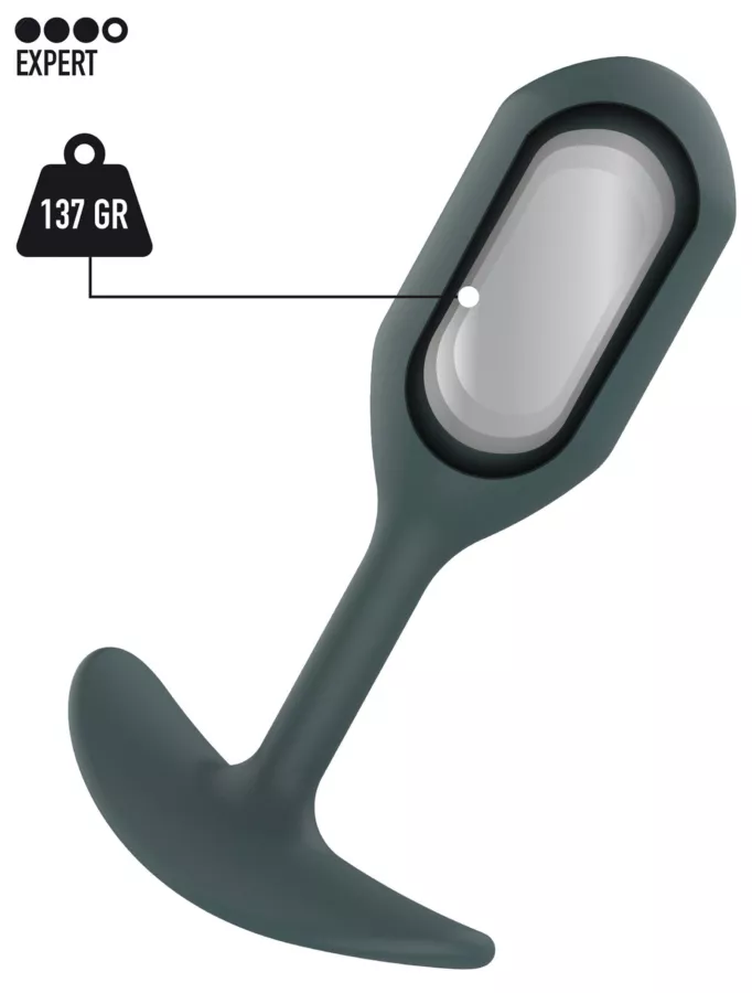 Gewichteter Plug The Athlete 10,5 x 3,4 cm - Gewicht 137 g