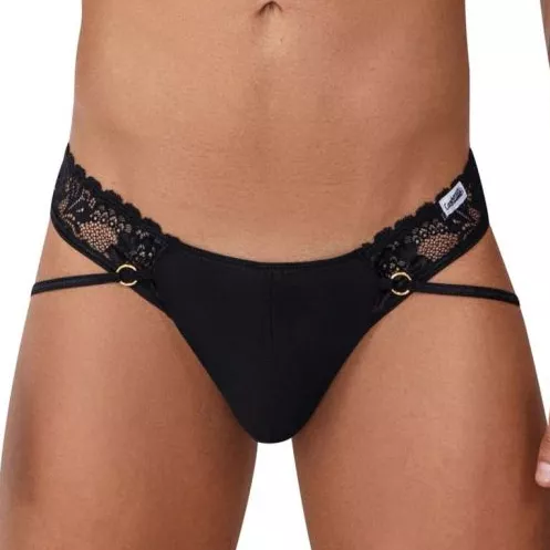 String Sexy Spitze Rati Schwarz