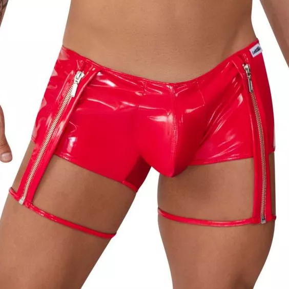 Boxer Strumpfhalter Lakshmi Rot