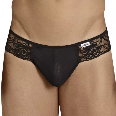 String Spitze Teolt Schwarz