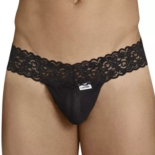 String Spitze Macog Schwarz