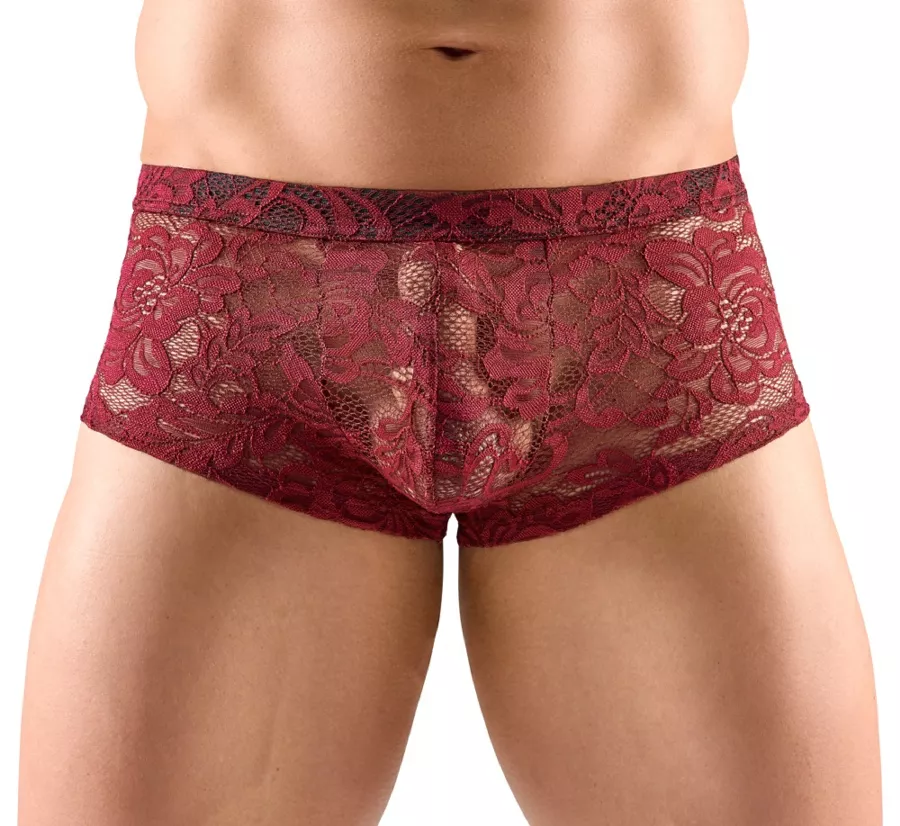 Boxer Spitze FLINO Bordeaux