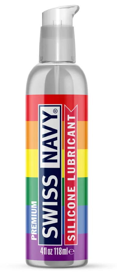 Silikonbasiertes Premium-Gleitmittel Pride Swiss Navy 118ml