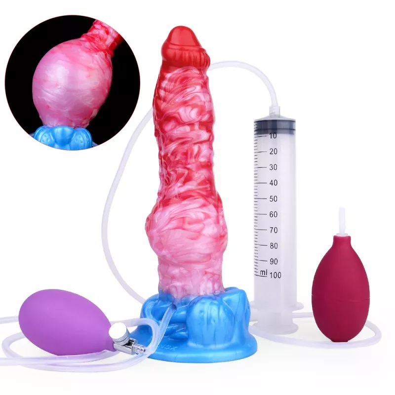 Aufblasbarer Ejakulier-Dildo Air Delys 18 x 6 cm