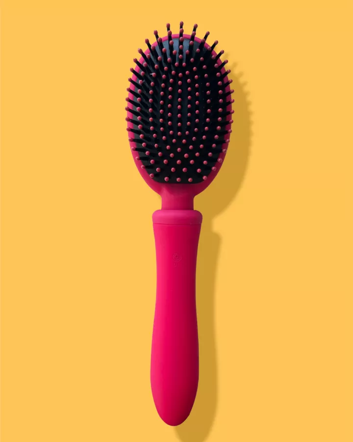 Vibrierende Haarbürste Vibraliss 11.5 x 3.3 cm Rosa