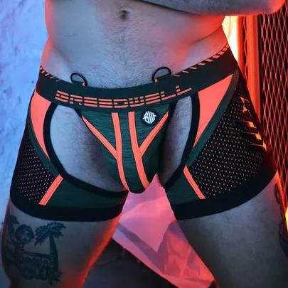 Jock Boxer Cockpit Khaki-Orange