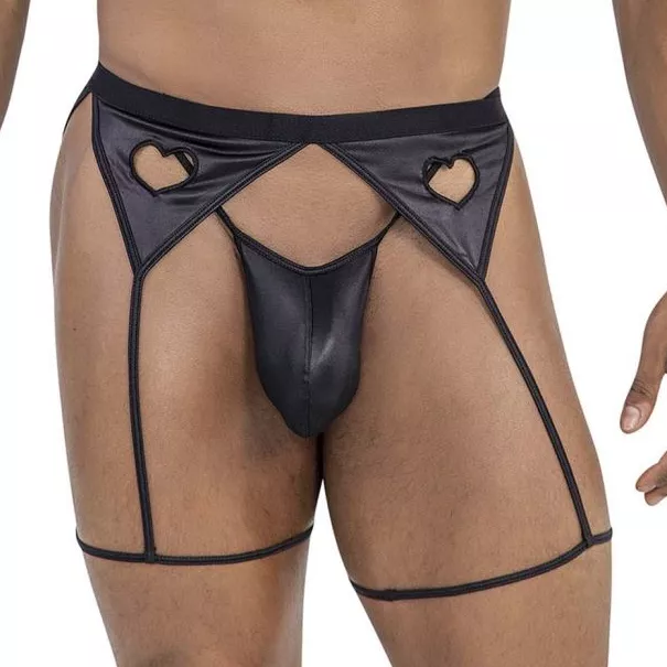 String Strumpfhalter Kamat Schwarz