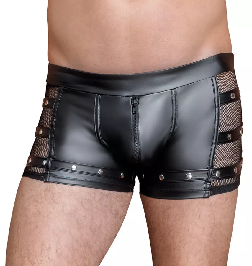 Boxer mit Reißverschluss Illeo Schwarz