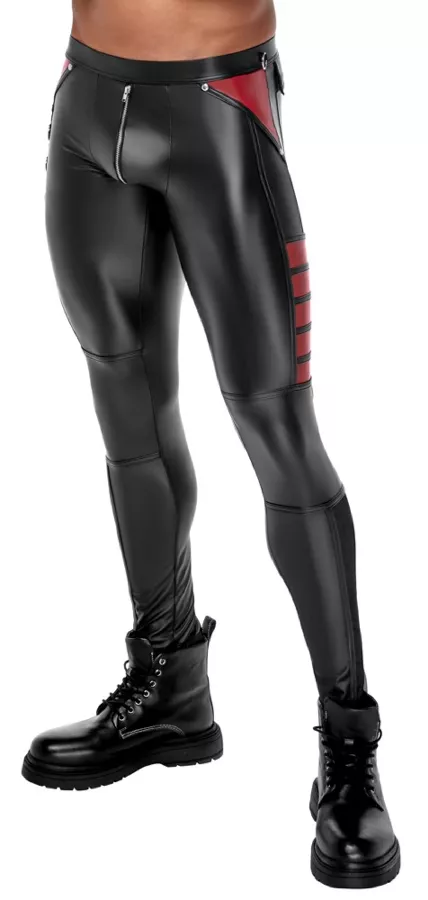 Hose ORMETO Schwarz-Rot