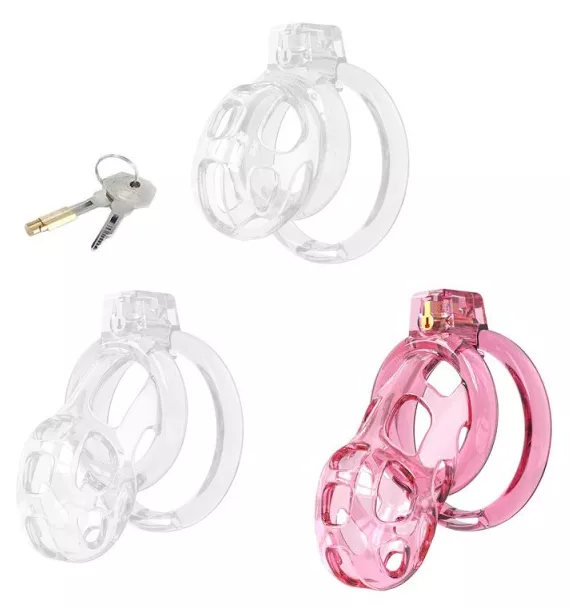 Keuschheitskäfig Lock Cobra L 8.5 x 4 cm Rosa
