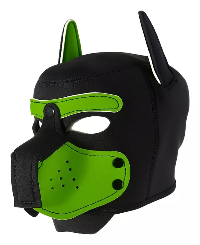 Haube Enjoy Puppy Schwarz-Grün
