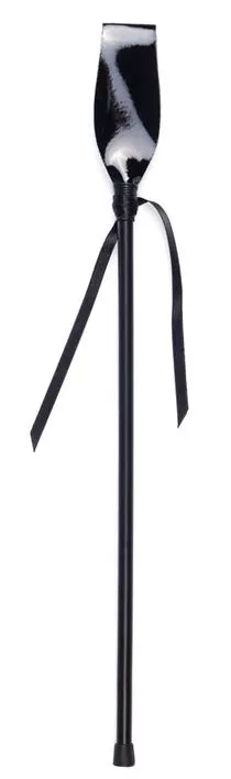 Reitgerte Secret Satin 38cm Schwarz