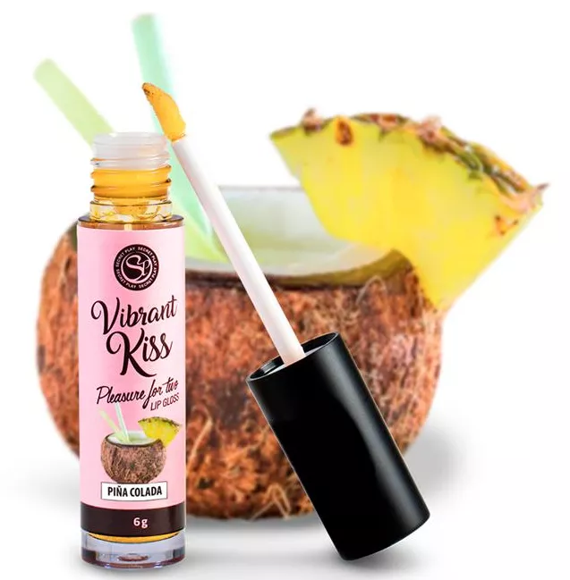 Gloss Vibrant Kiss Piña Colada 6gr