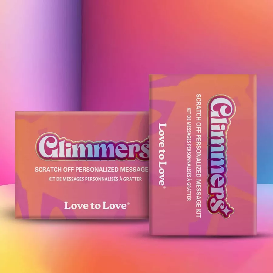 Kit van 30 Kraskaarten Personaliseerbaar Glimmers