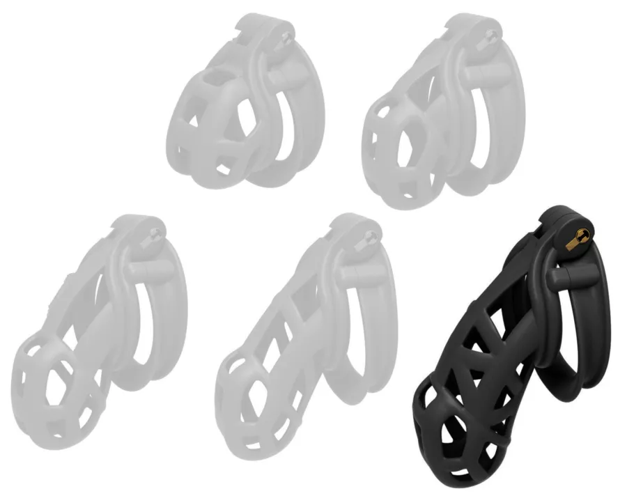 Käfig Contrik Schwarz XXL 12 x 3,6 cm