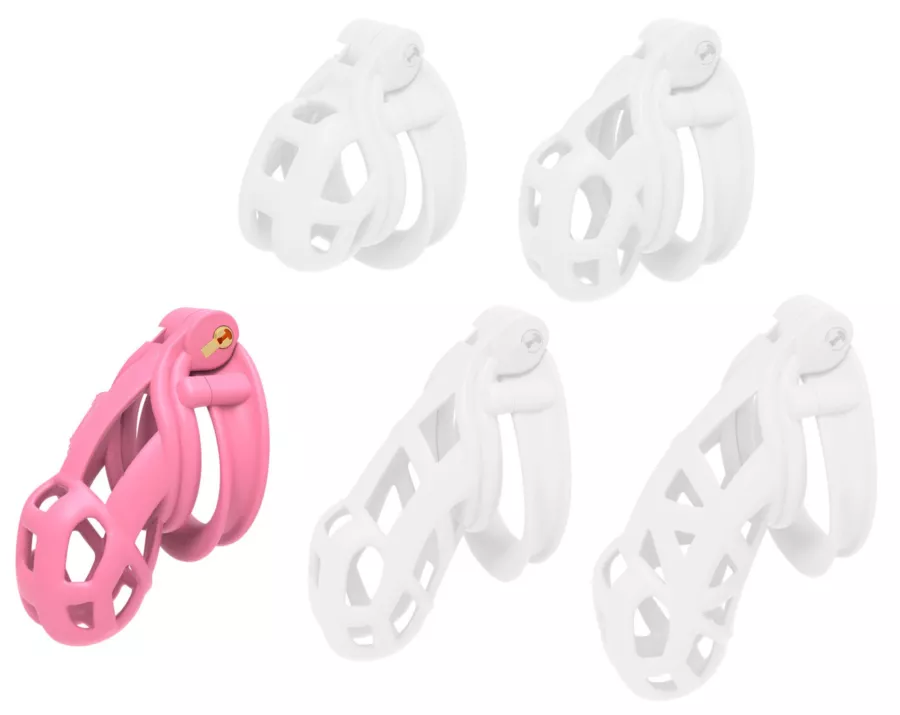 Käfig Contrik Rosa L 9,5 x 3,6 cm