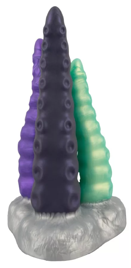 Triple Dildo Tri Tentak 19 x 9.5cm