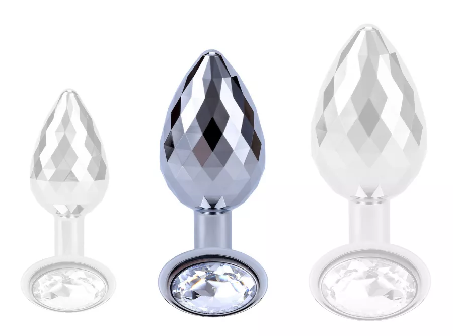 Schmuck-Plug Disco Diamond M 7 x 3.3 cm