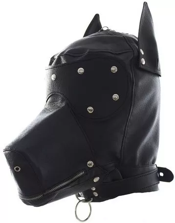 Hundekopf-Maske