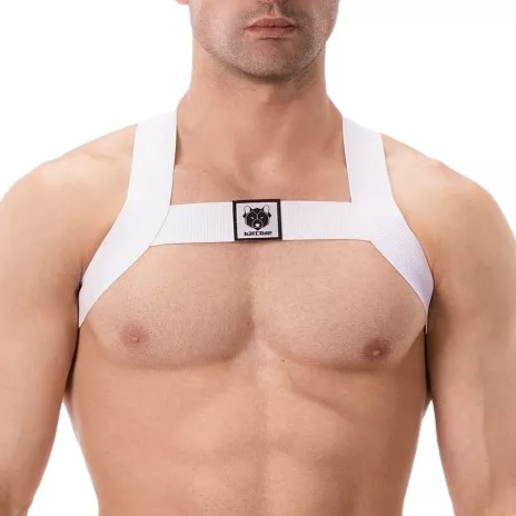 Elastisches Harness Leonsh Weiß