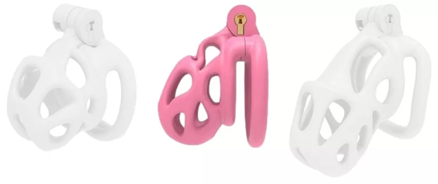 Cage Bishera Rosa M 6,5 x 3,2cm