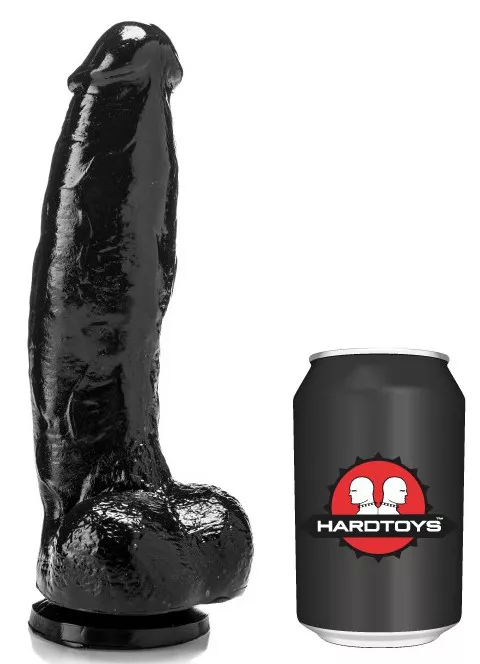 Dildo DP1018V 19 x 6cm Schwarz