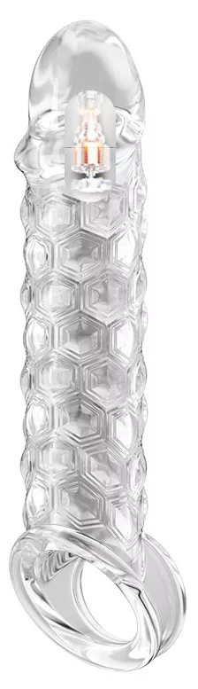 Vibrierende Penishülle Mystic Hexa 15 x 4cm