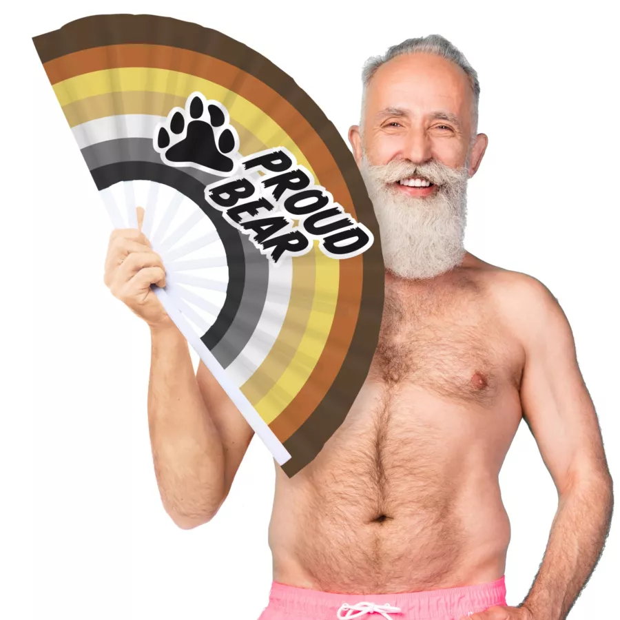 Waaier Proud Bear 64cm