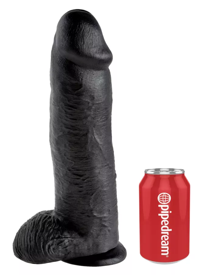 Dildo King Cock 27 x 8 cm Schwarz