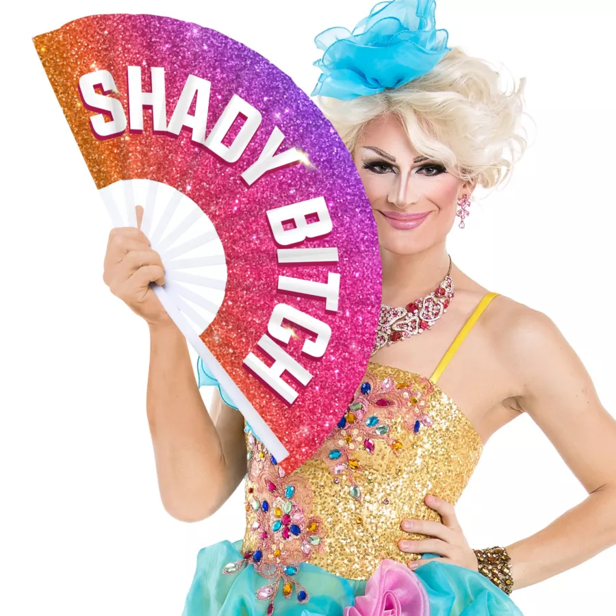 Fächer Shady Bitch 64 cm