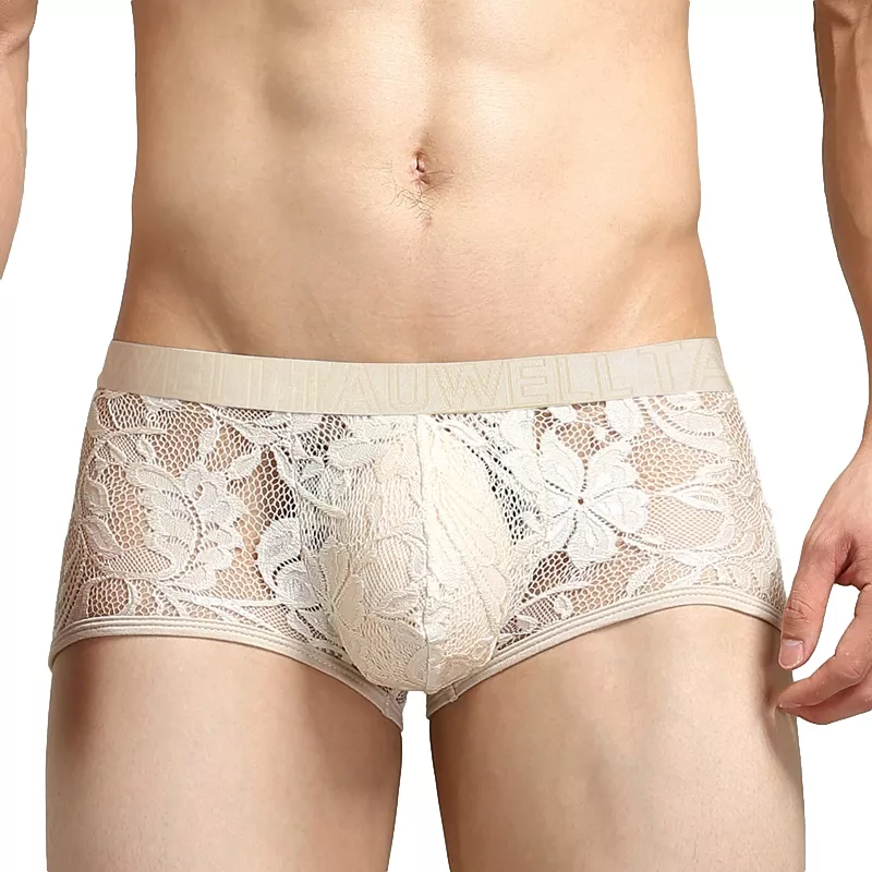 Boxer Spitze Tauwell Beige
