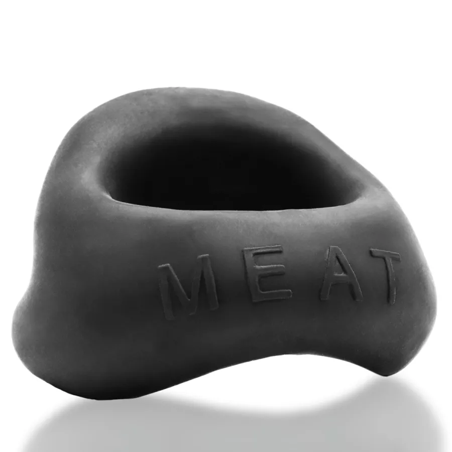 Cockring Silicone MEAT Oxballs Night Edition Zwart