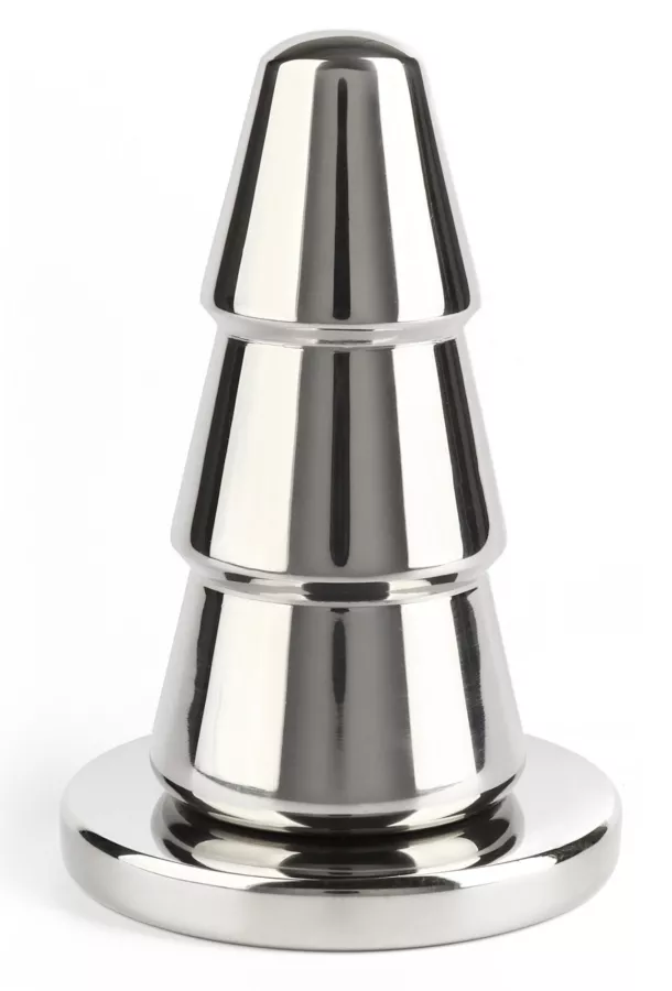 Plug Cone Steel 7.5 x 3.5 cm - Gewicht 470gr