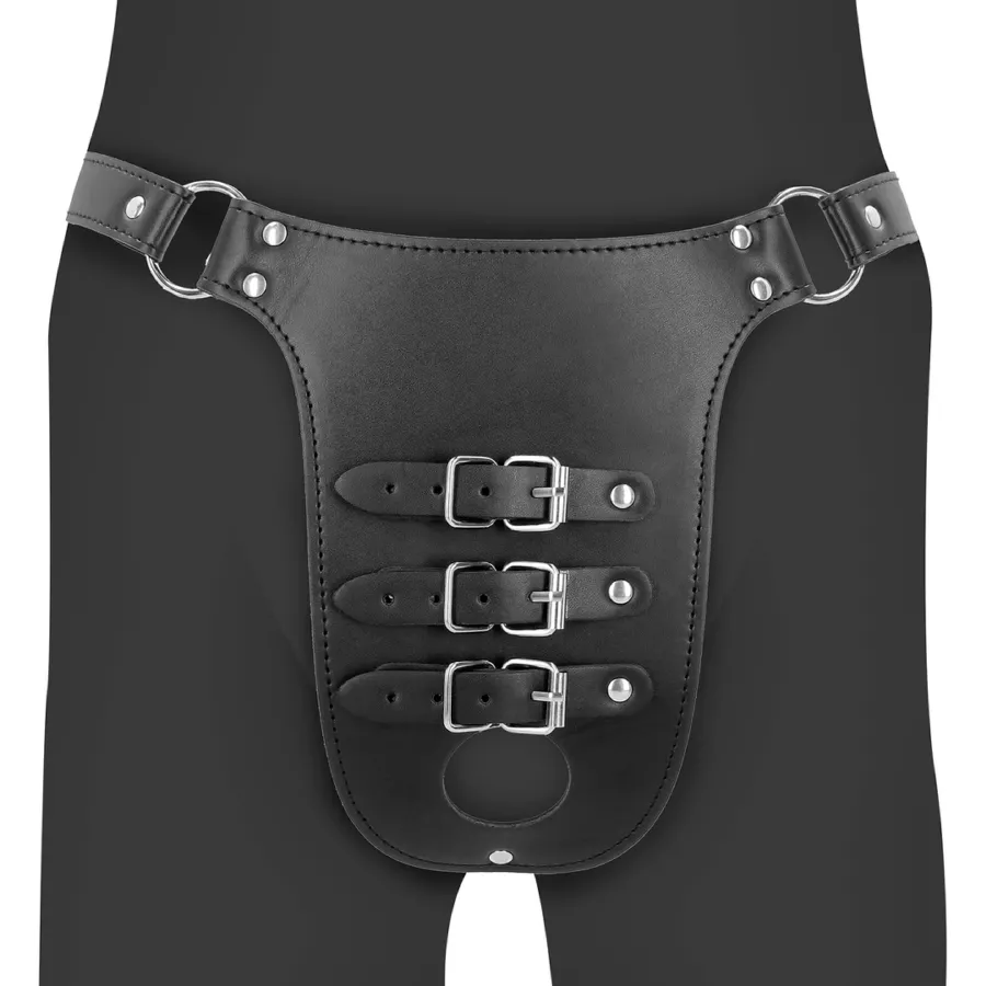 Keuschheitsgürtel Belt Cock Schwarz