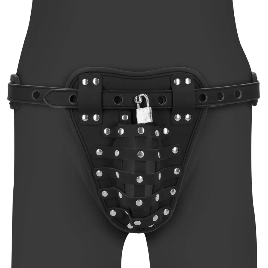 Keuschheitsgürtel Jock Belt Schwarz