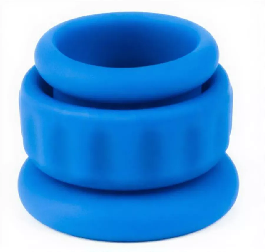 Ballstretcher Twin Flex 25 mm - Höhe 3 cm Blau