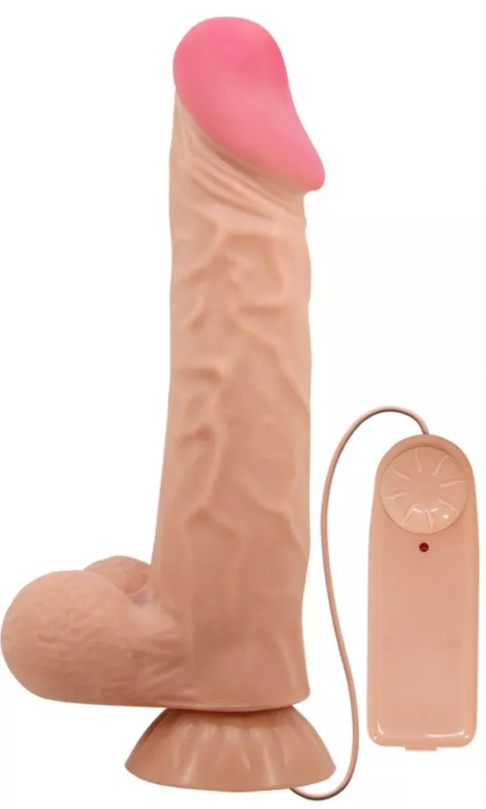 Vibrierender Dildo Sadik 18 x 4.8cm