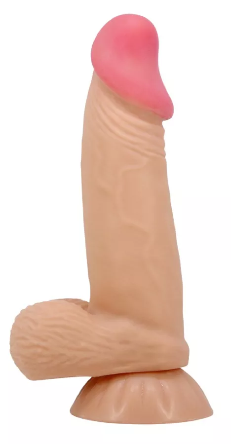 Dildo Duvall 14 x 4 cm Helles Fleisch