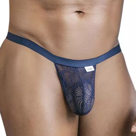 Spitzenbody Bachos Marineblau