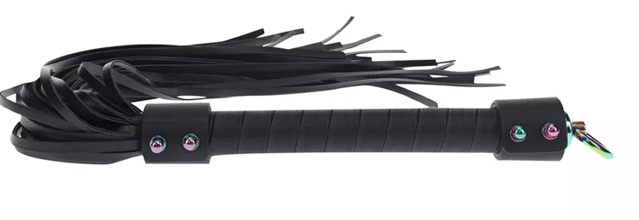 Peitsche Venise 54cm Schwarz