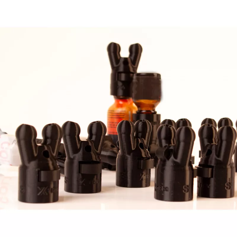 Snffr Double Small Black Diffuser Cap with Stop