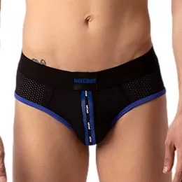 Slip Sizilien Schwarz-Blau