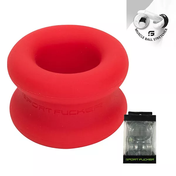 Ballstretcher Silikon Muscle Ball 30 mm Rot