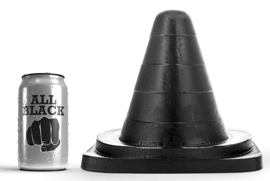 Butt-Plug Kegel AB68 Small Kegel All Black 19 x 13cm