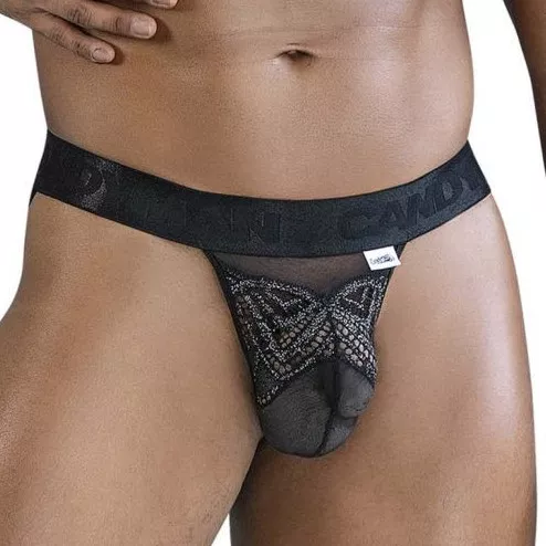 Jockstring Selenio Schwarz