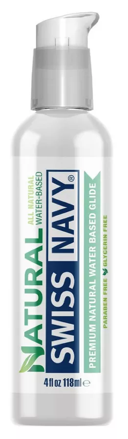 Gleitgel Wasser Natural Swiss Navy 118 ml