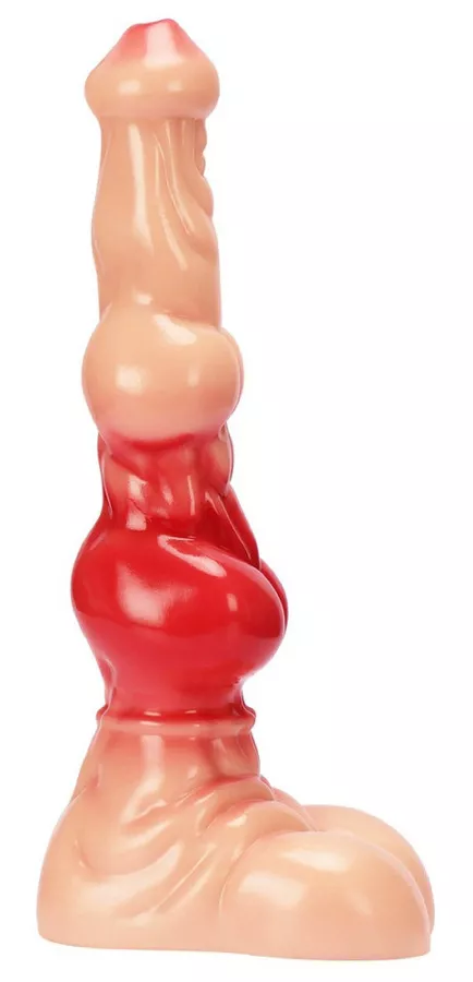 Dildo Knotdog 22 x 6.5cm Fleischfarben