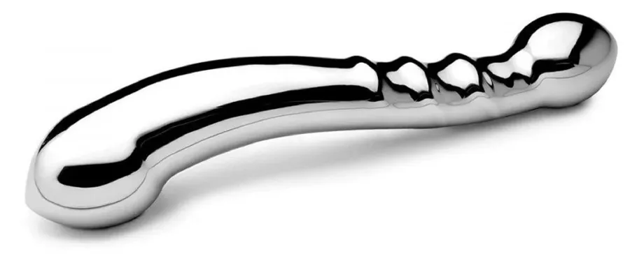 Dobleballs Metall-Dildo 19 x 3.5cm