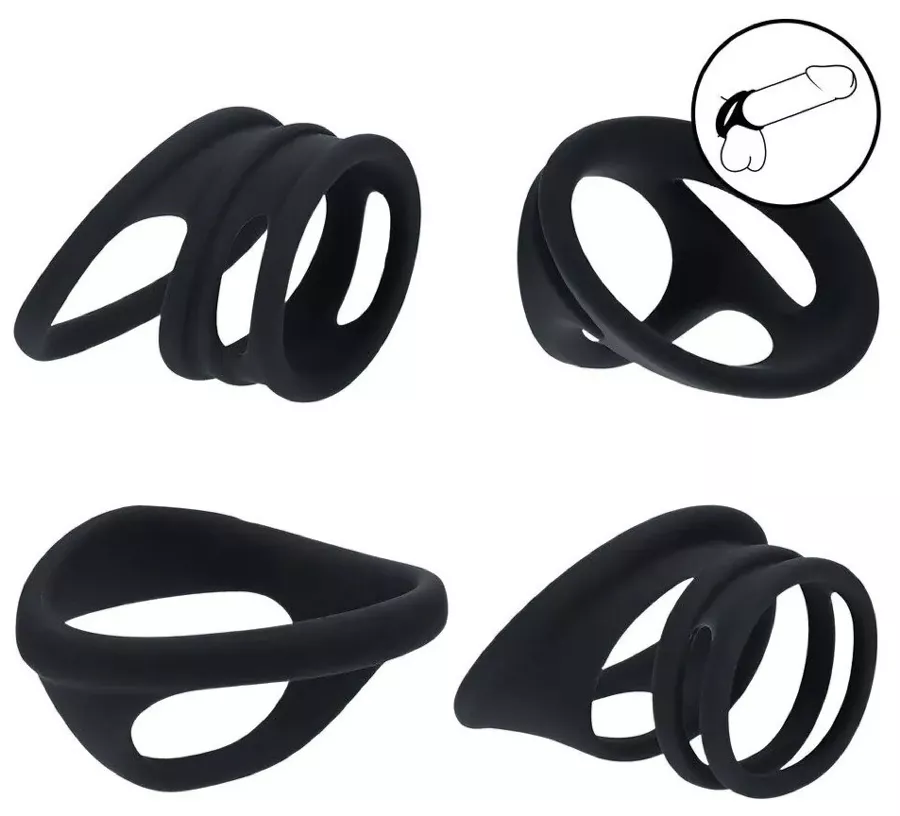 4er Set Morphup Ballstretcher Schwarz