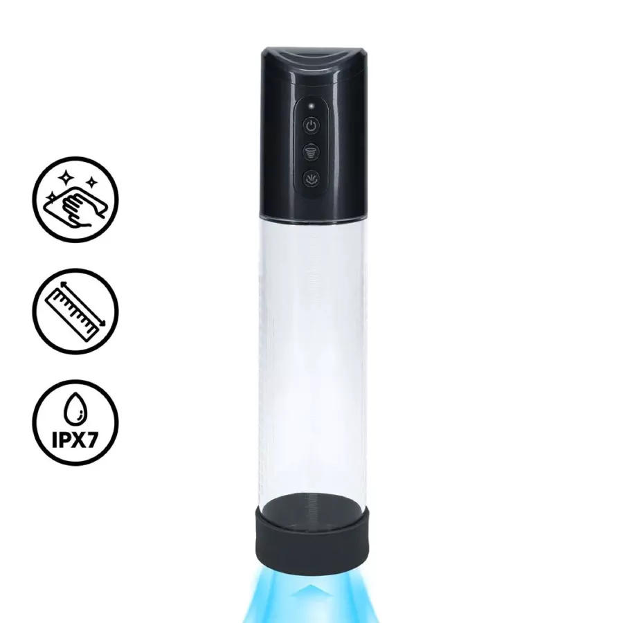 Hyperpump Penispumpe 20 x 5,8 cm Schwarz